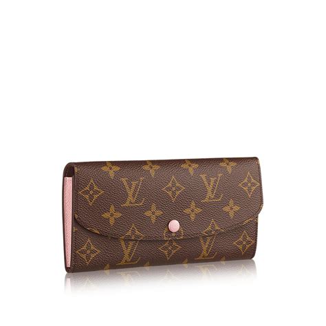 portafoglio louis vuitton donna con bottone dietro|portafoglio donna piccolo.